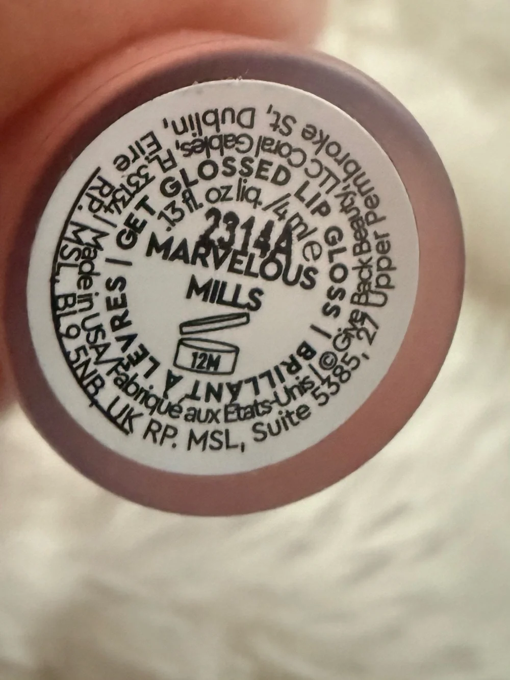 Florence by Mills- Get Glossed lip gloss- marvelous mills